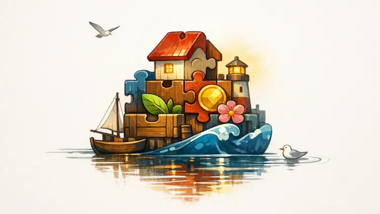 Gossip Harbor®: Merge & Story – Το Απόλυτο Παιχνίδι-Παζλ που Κατακτά icon