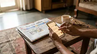Why Hindi News by Dainik Bhaskar Travels Beyond the App header