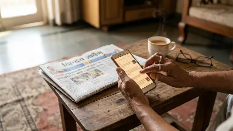 Why Hindi News by Dainik Bhaskar Travels Beyond the App header