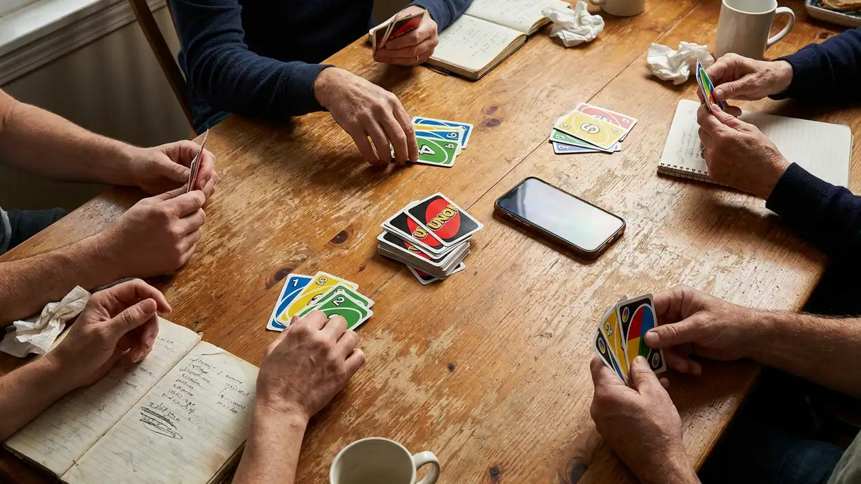 Waarom UNO!™ spelers steeds opnieuw aan tafel krijgt header